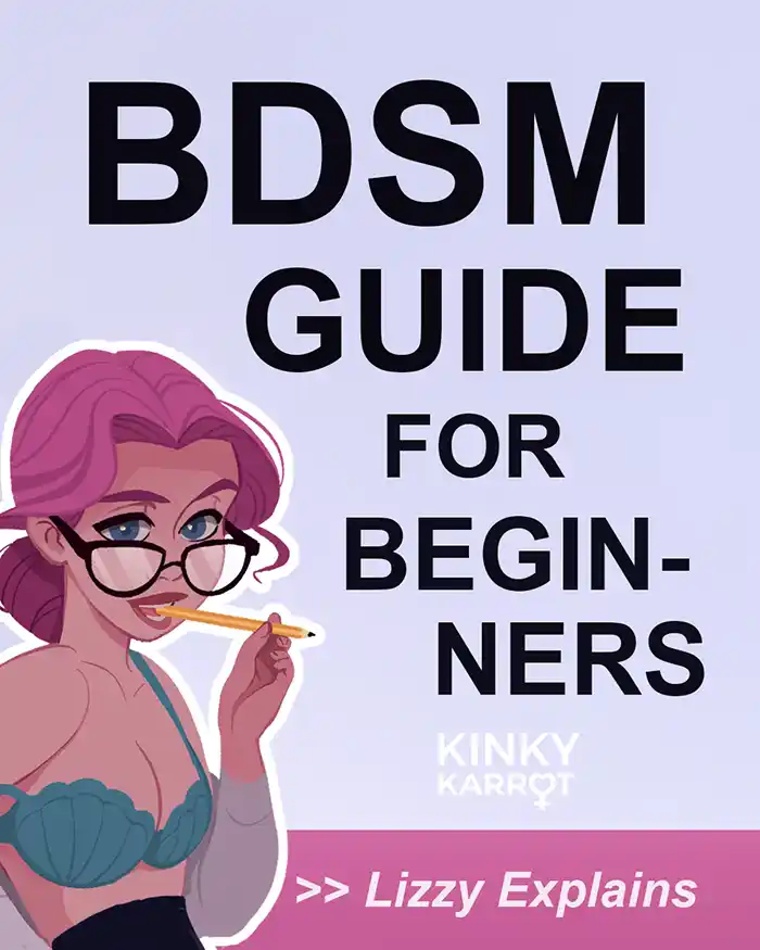 Kinky Karrot BDSM Beginners Guide illustrated sex education by lizzy explains