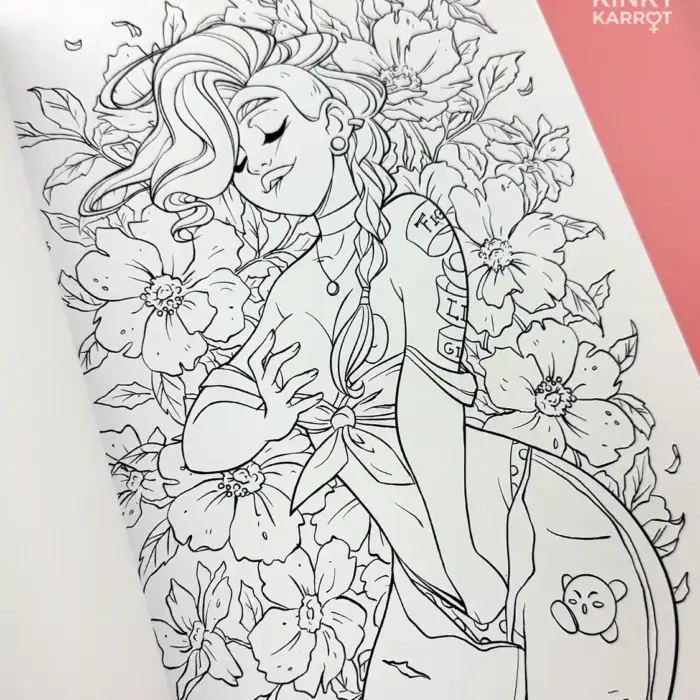 sex-positive coloring book Erotic Illustrations for adults