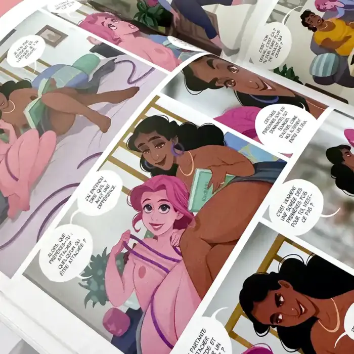 Kinky Karrot erotic graphic novel set French 3