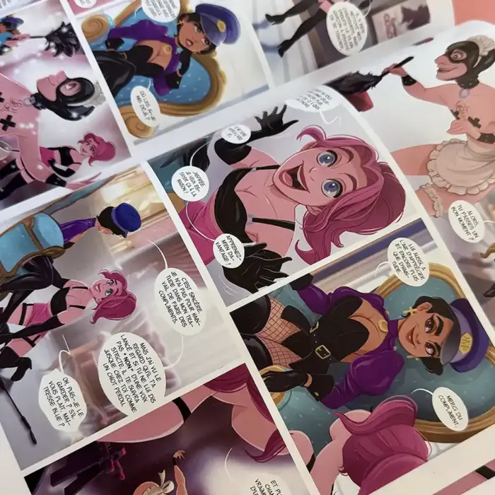 Kinky Karrot erotic graphic novel set French 5