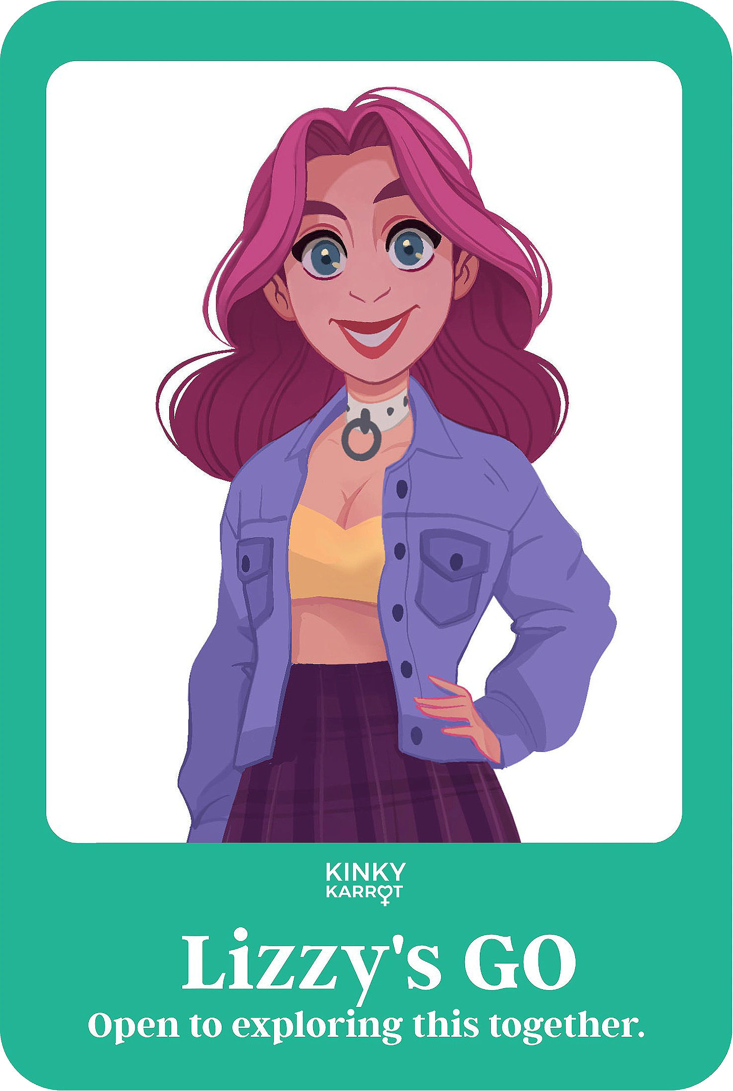 Kinky Karrot Safe-Communication Card GO how to introduce kink to your partner