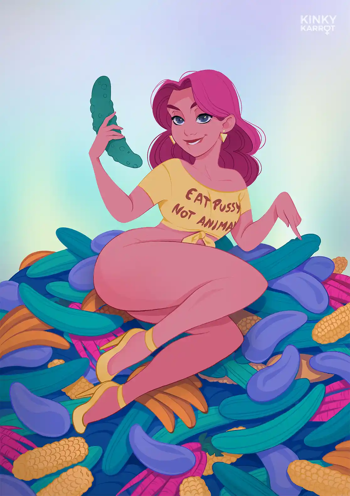 Playful Sex Ed Artwork by Kinky Karrot