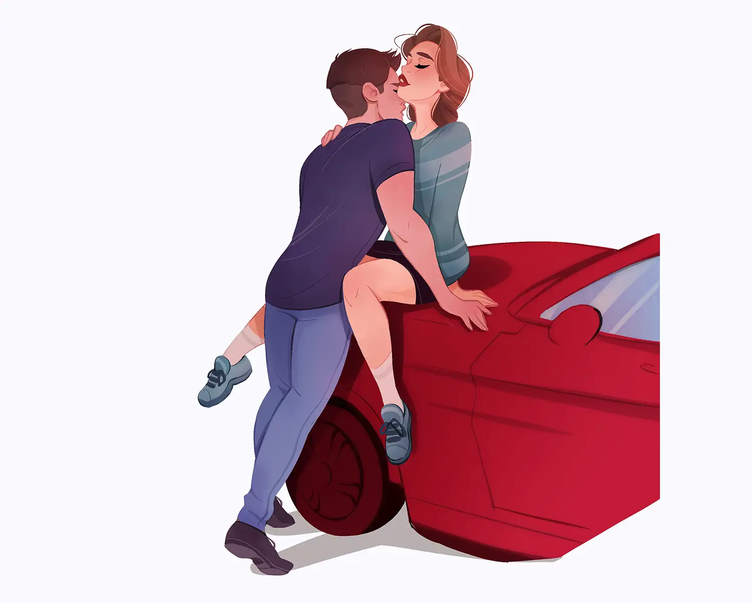 Couple Connection Portrait – Full Body - Image 5